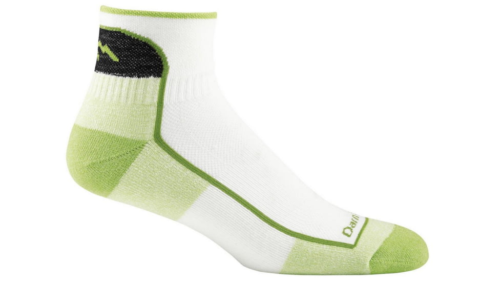 Darn Tough Run/Bike 1/4 Ultralight Sock - Men's-Jalapeno-Medium