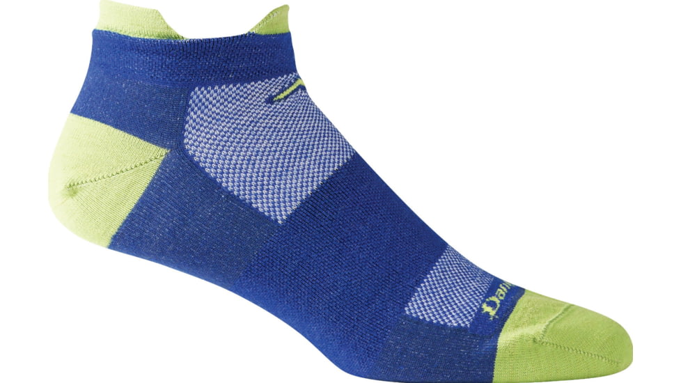 Darn Tough Run/Bike No-Show Tab Ultra-Light Sock - Men's-Royal-Medium