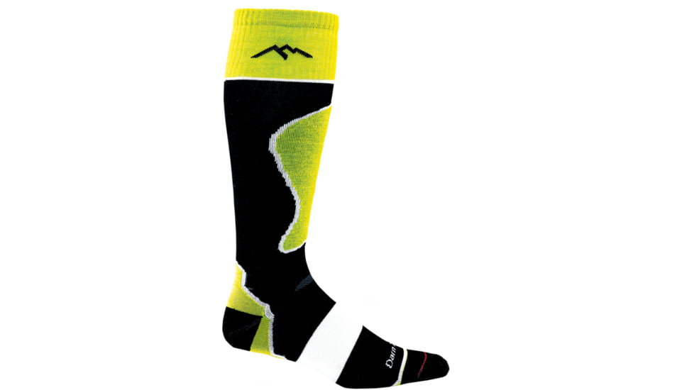 Darn Tough Ski/Ride Over-The-Calf Padded Cushion Sock - Men's-X-Large-Groovy Green