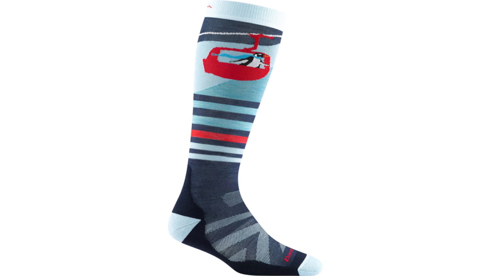 Darn Tough Skipper Over-The-Calf Midweight Sock - Kids, Glacier, Medium, 3035-GLACIER-M-DARN