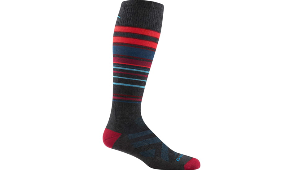 Darn Tough Snowpack OTC Midweight Ski Sock - Mens, Charcoal, Large, 8017-CHARCOAL-L-DARN