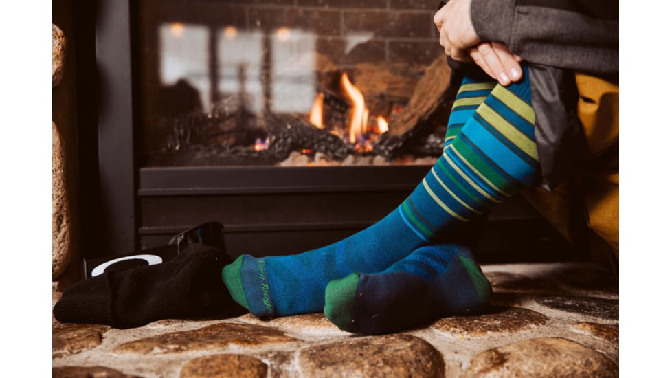 Darn Tough Snowpack OTC Midweight Ski Sock - Mens, Midnight, Extra Large, 8017-MIDNIGHT-XL-DARN