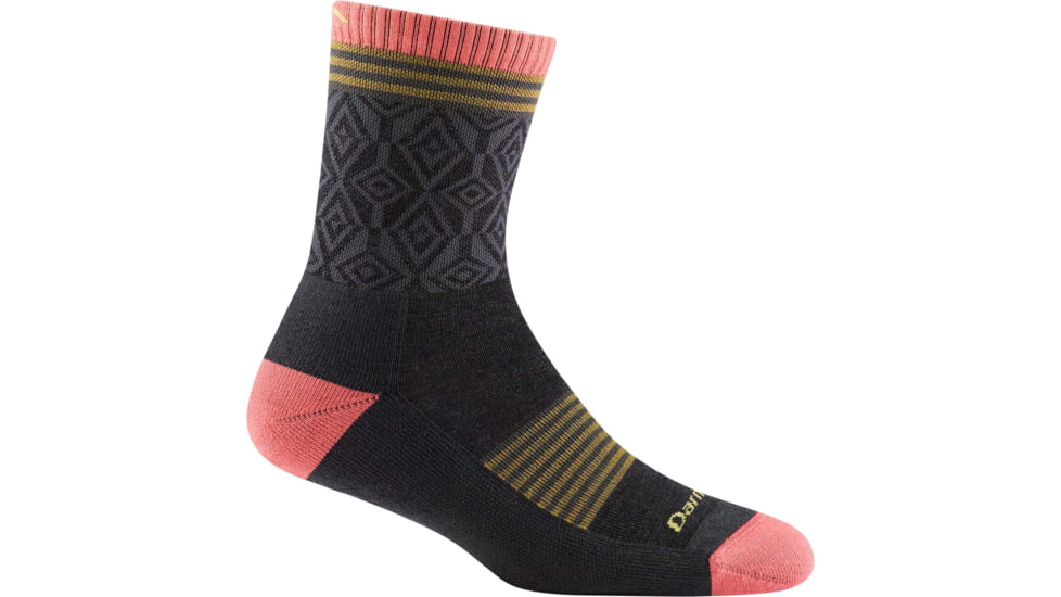 Darn Tough Sobo Micro Crew Lightweight Hiking Sock - Womens, Charcoal, Large, 1977-CHARCOAL-L-DARN