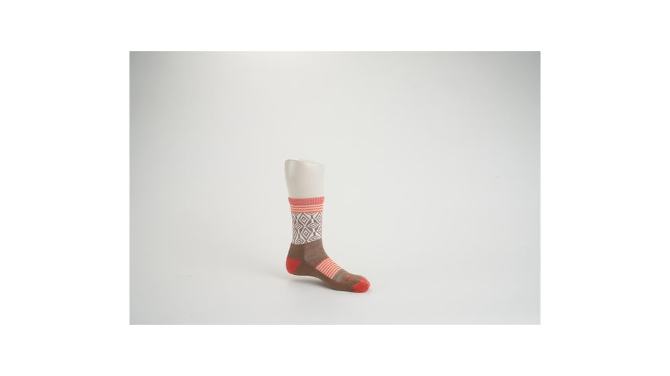 Darn Tough Sobo Micro Crew Lightweight with Cushion Socks - Womens, Bark, Medium, 1977-BARK-M-DARN