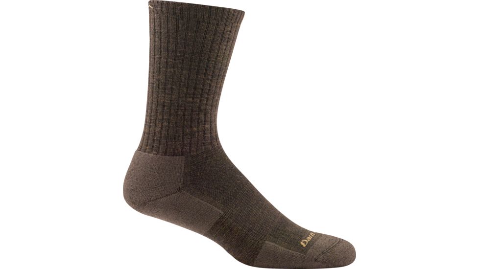 Darn Tough Standard Issue Crew Light Sock - Men's-Brown-Medium