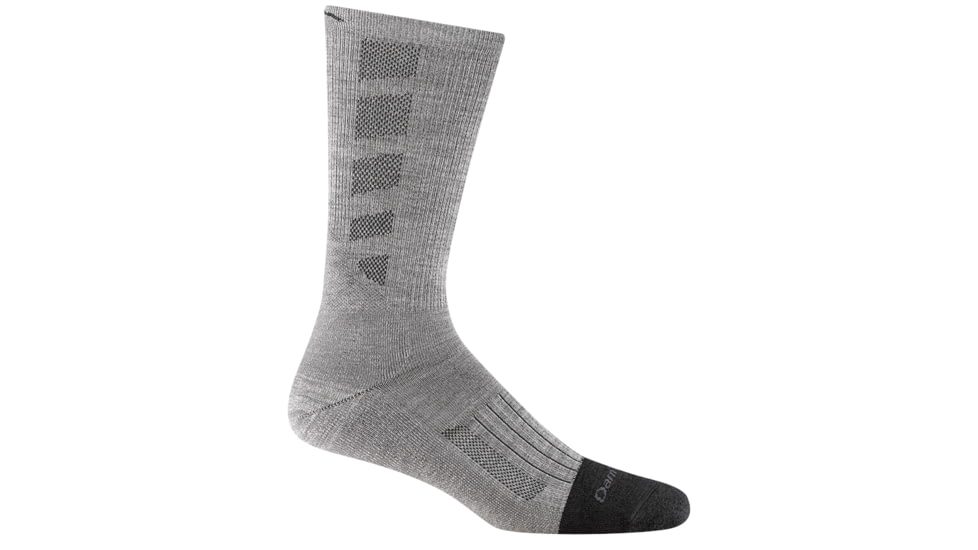 Darn Tough Stanley K Boot Lightweight Socks - Mens, Ash, Large, 2209-ASH-L-DARN