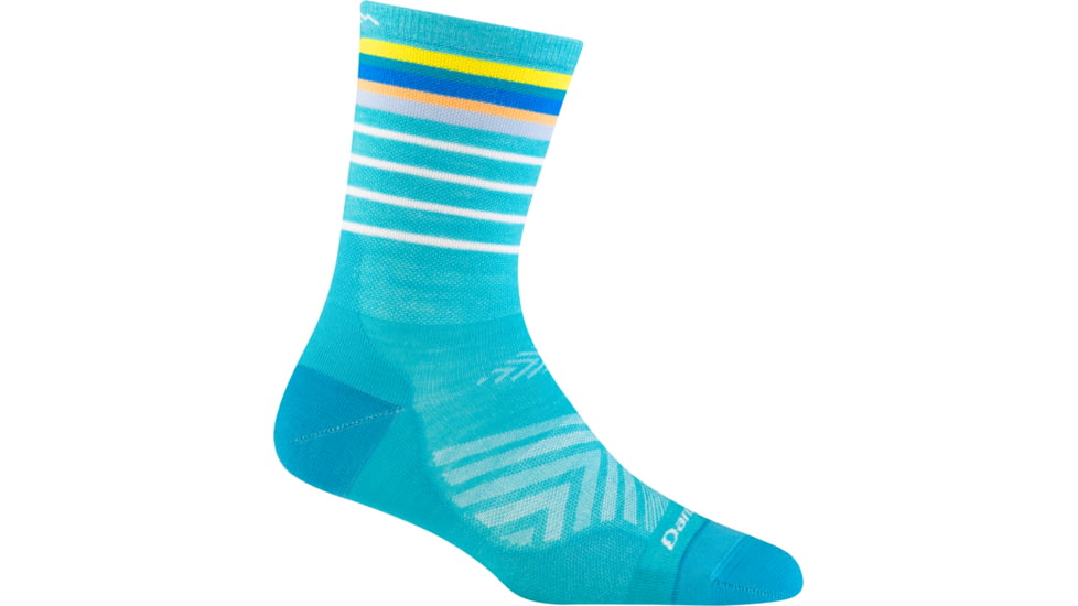 Darn Tough Stride Micro Crew Ultra-Lightweight Socks - Womens, Teal, Small, 1045_TEAL_S_DARN