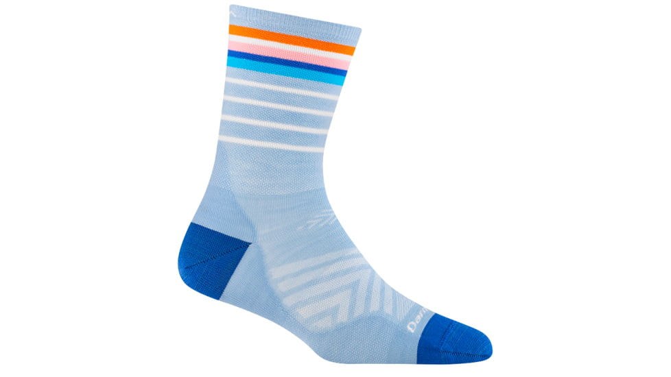 Darn Tough Stride Micro Crew Ultra-Lightweight Socks - Womens, Sky, Large, 1045-SKY-L-DARN