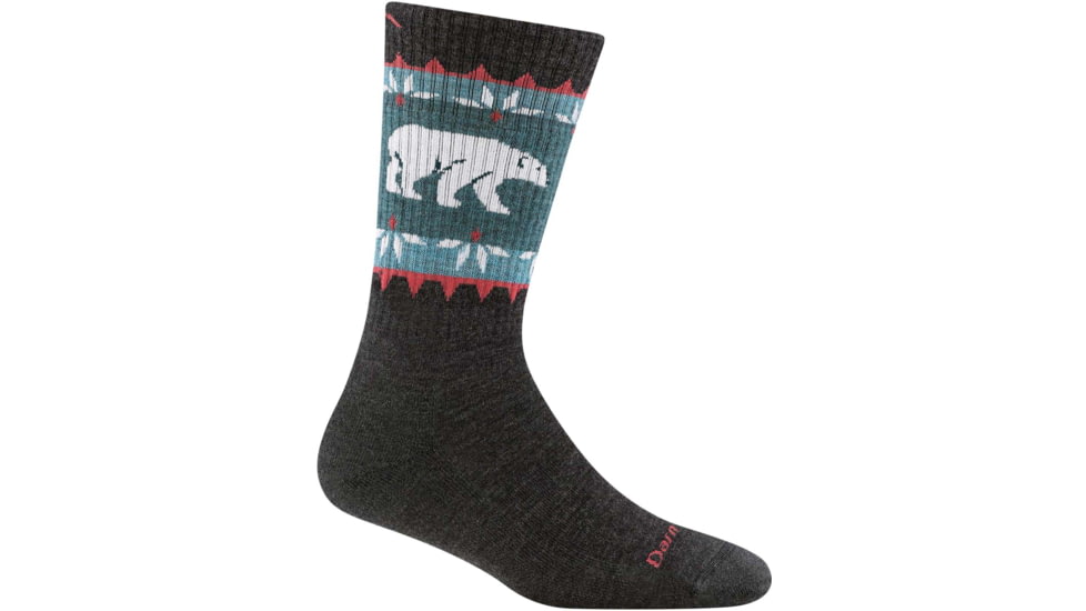 Darn Tough Vanna Grizzle Boot Midweight With Cushion - Womens, Charcoal, Medium, 5017-CHARCOAL-M-DARN