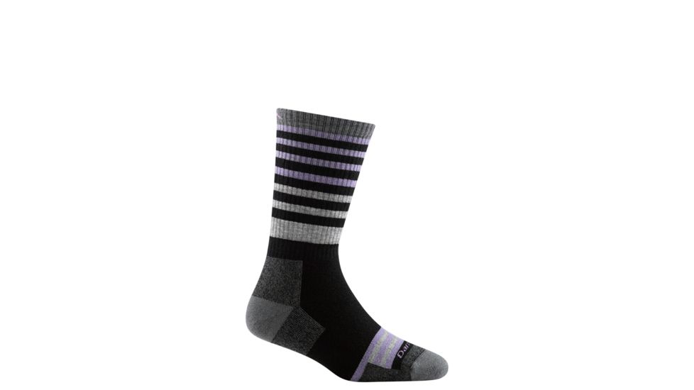 Darn Tough Gatewood Boot Midweight with Full Cushion Socks - Women's, Black, Medium 1946-BLACK-M-DARN