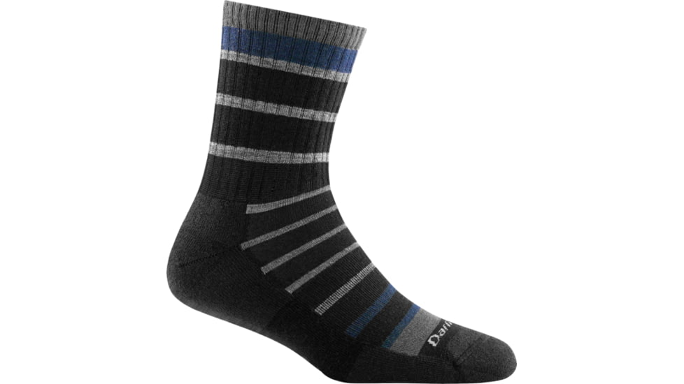 Darn Tough Via Ferrata Jr Micro Crew Light Cushion Sock - Kids, Black, Small, 3011-BLACK-S-DARN