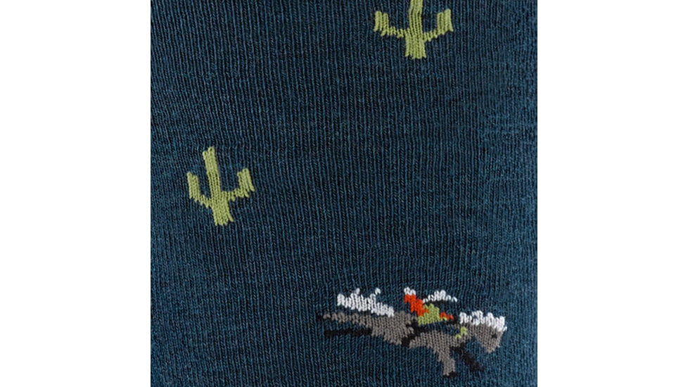 Darn Tough Woold Woold West Crew Lightweight Socks - Mens, Dark Teal, Medium, 6132-N-8008-04