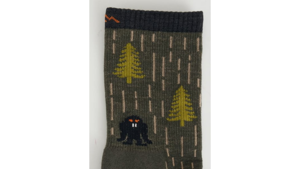 Darn Tough Yarn Goblin Micro Crew Lightweight with Cushion Socks - Mens, Forest, Medium, 5015-FOREST-M-DARN