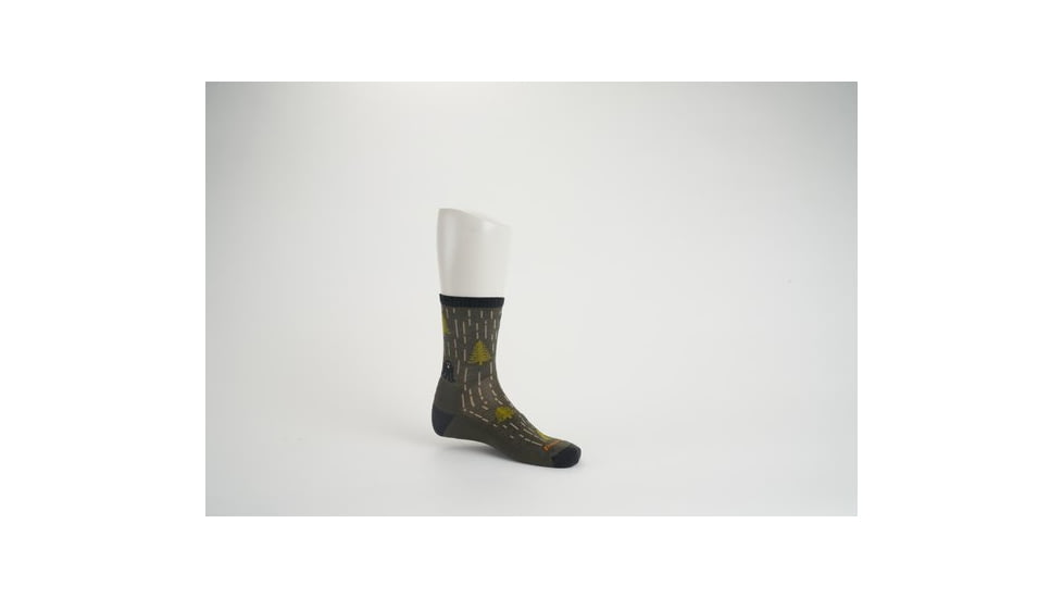 Darn Tough Yarn Goblin Micro Crew Lightweight with Cushion Socks - Mens, Forest, Medium, 5015-FOREST-M-DARN