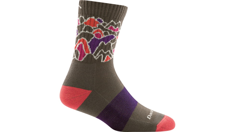 Darn Tough Zuni Micro Crew Cushion CoolMax Sock - Womens, Taupe, Small, 1957-TAUPE-S-DARN