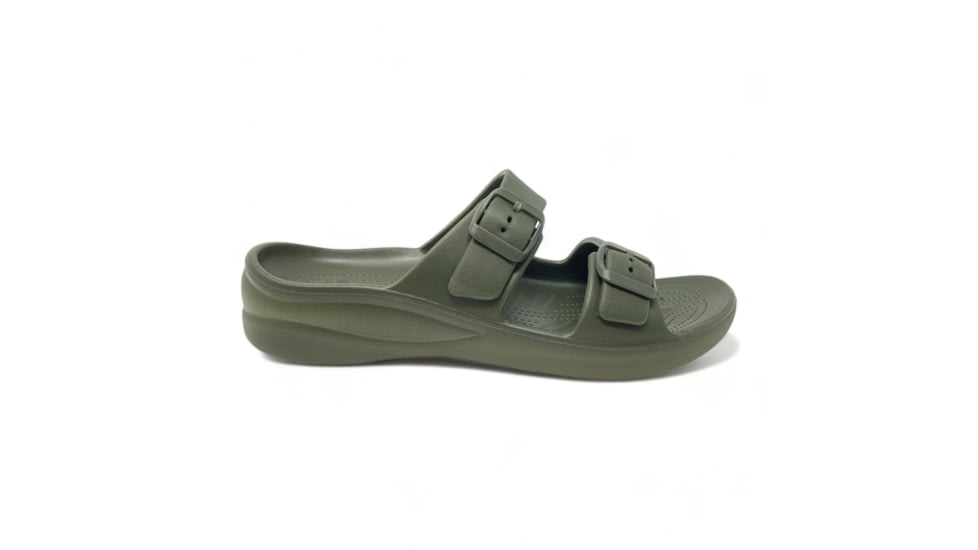 Dawgs Adjustable 2-Strap Sandals - Womens, Olive, 7 US, ORZ2.W.A.OG.0007