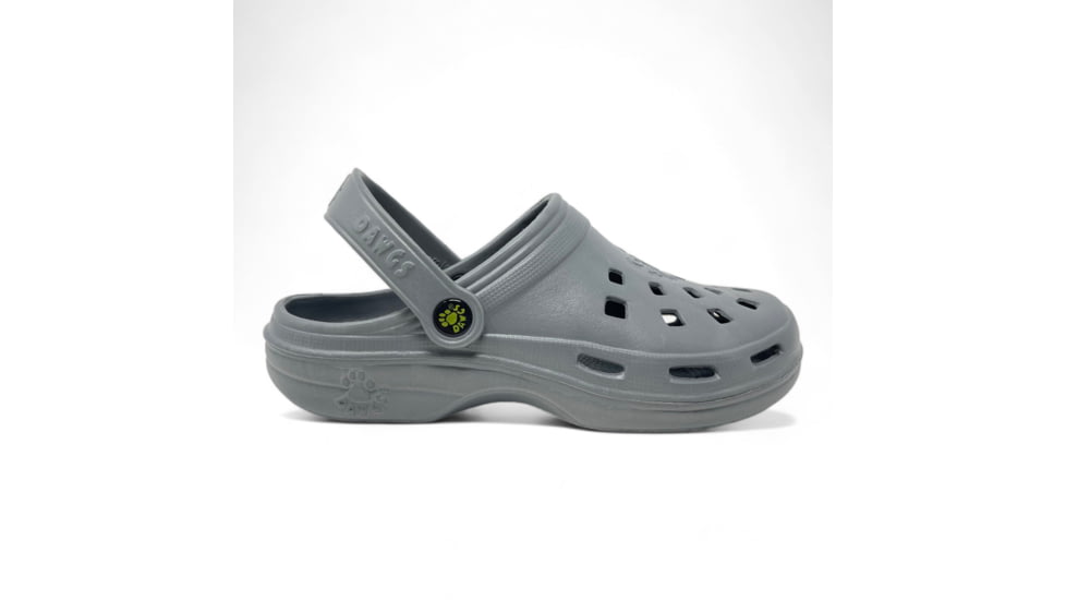 Dawgs Beach Clogs - Womens, Flat Grey, 9 US, BCLG.W.A.FG.0009