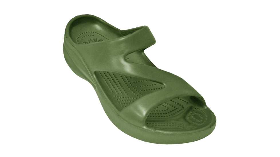 DAWGS Womens Z Sandal, Olive, 5