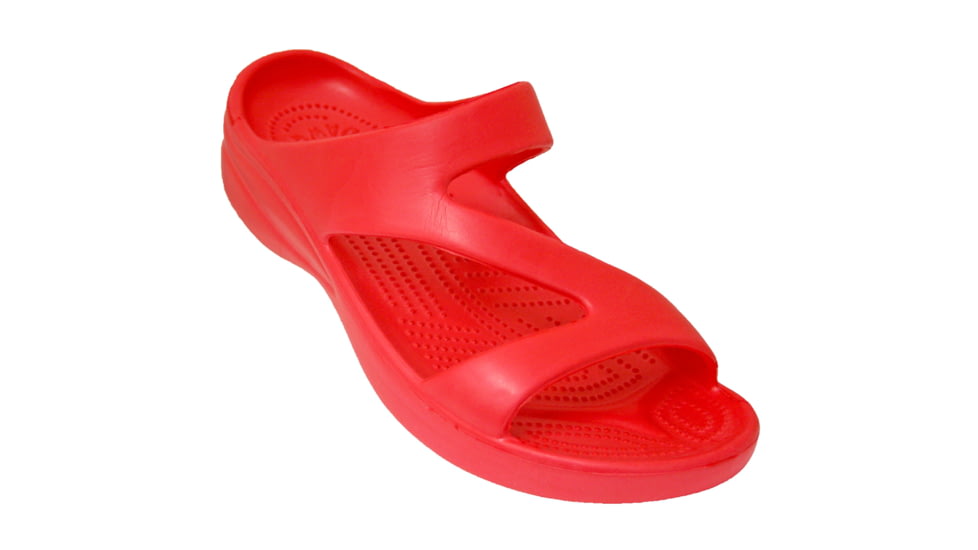 DAWGS Womens Z Sandal, Red, 10
