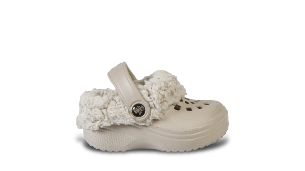 Dawgs Fleece Snowshoes - Kids, Tan, 2-3 US, FCLG.U.K.Tn-Tn.0203