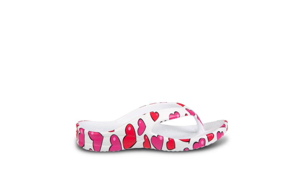 Dawgs Flip Flops - Kids, Hearts, 12 US, ORFF.U.K.DC-Hrt.0012