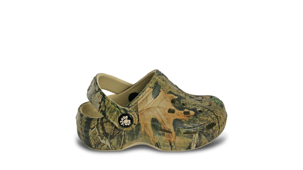 Dawgs Mossy Oak Beach Clogs - Kids, Breakup Infinity, 12 US, MOBC.U.K.BI.0012