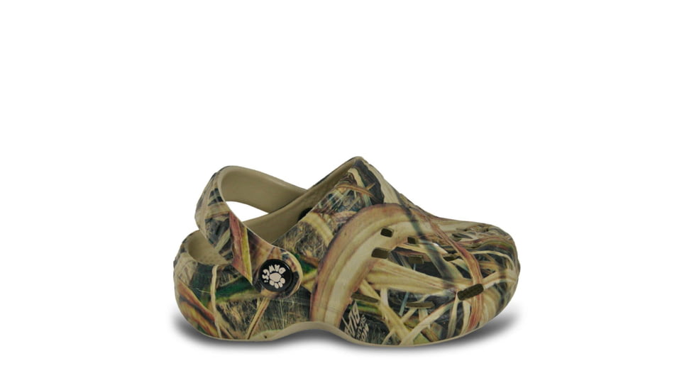 Dawgs Mossy Oak Beach Clogs - Kids, SG Blades, 3 US, MOBC.U.K.SG.0003