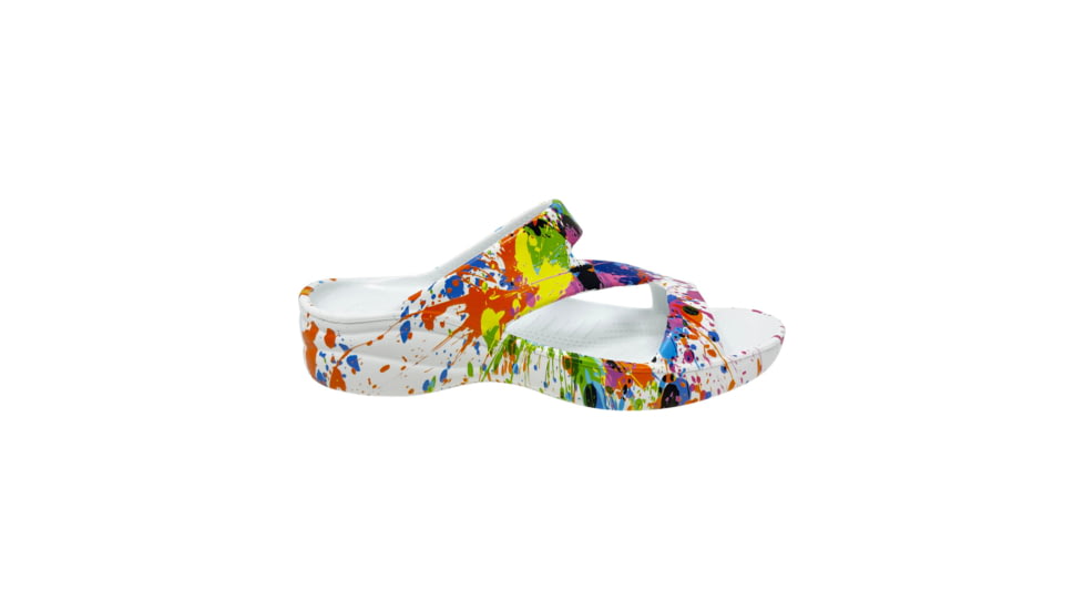 Dawgs PAW Print Z Sandals - Womens, Artist Palette, 10 US, ORZS.W.A.DPP-AP.0010