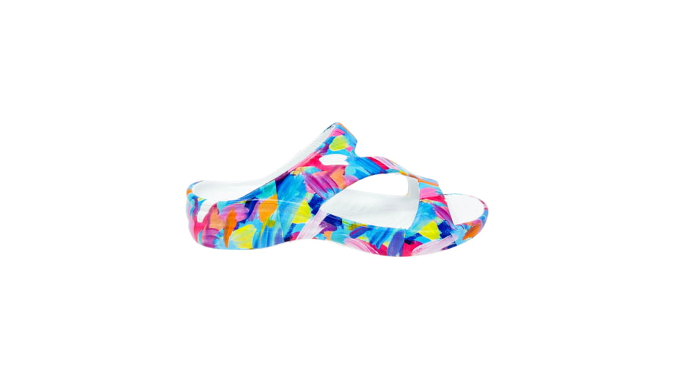 Dawgs PAW Print Z Sandals - Womens, Painterly, 8 US, ORZS.W.A.DPP-Pa.0008