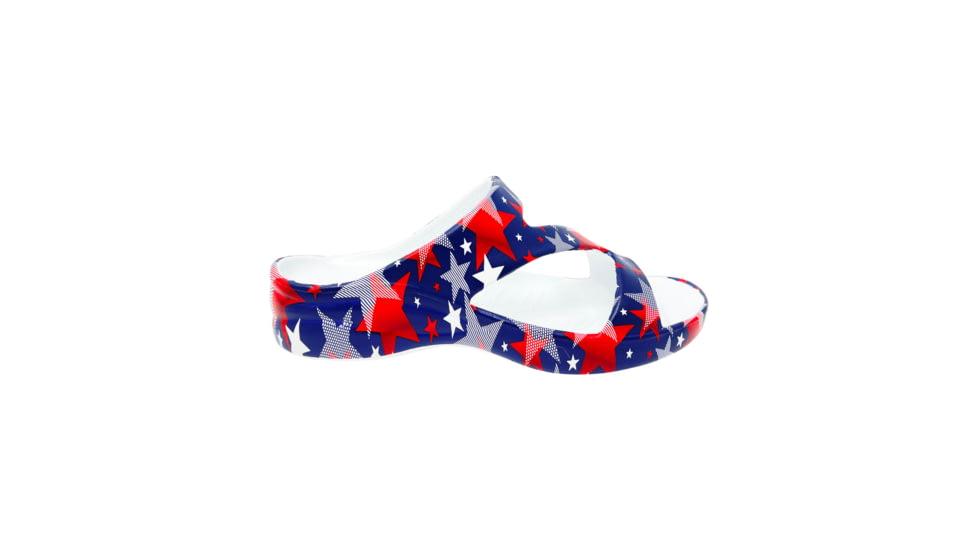 Dawgs PAW Print Z Sandals - Womens, Stars Forever, 10 US, ORZS.W.A.DPP-SF.0010