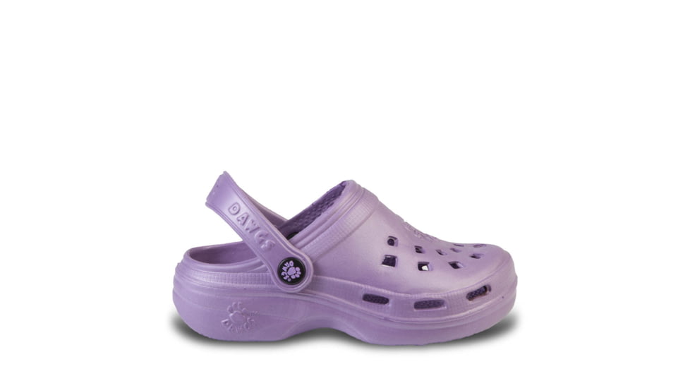 Dawgs Toddlers Beach Clogs - Kids, Purple, 9 US, BCLG.U.T.Pe.0009