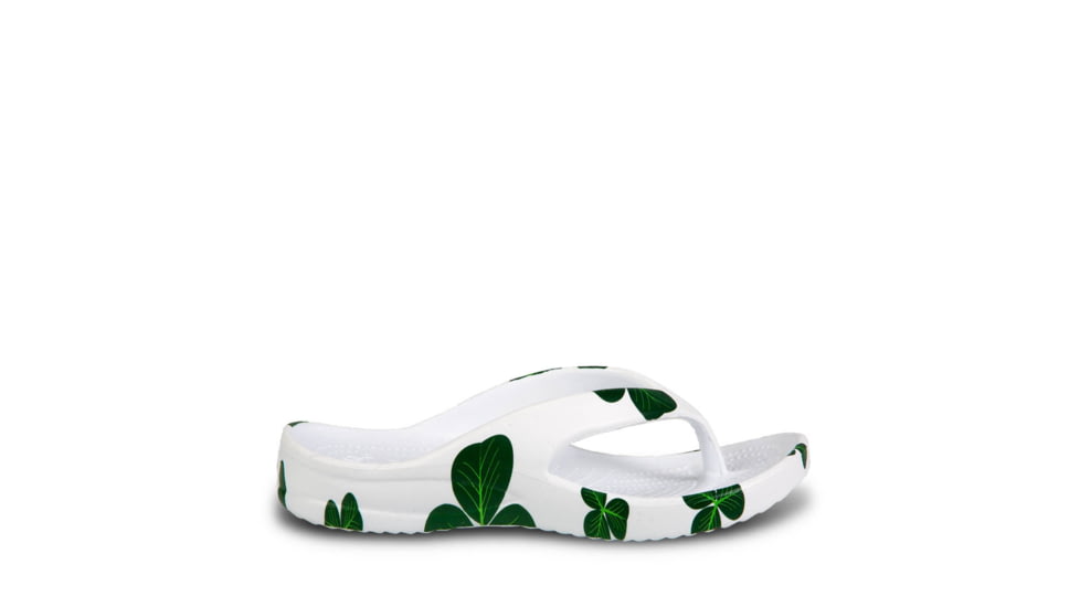 Dawgs Toddlers Flip Flops - Kids, Clovers, 8 US, ORFF.U.T.DC-Cvr.0008