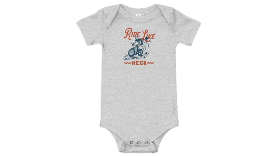 Milk X Whiskey Bike Like Heck - Onesie 1A0E93DE, 3-6m, 828435610333