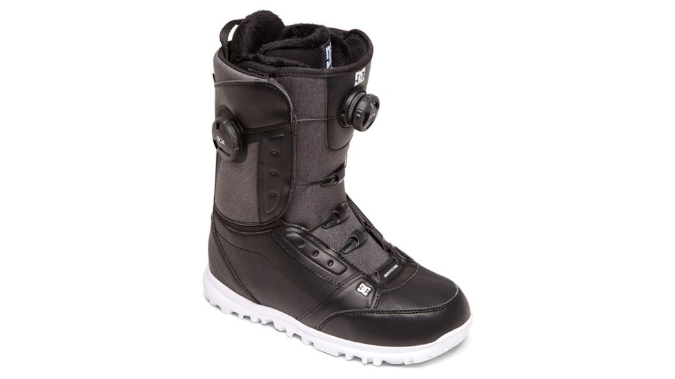 DC Lotus - Womens, Black, 9.5, ADJO100017-BL0-9.5