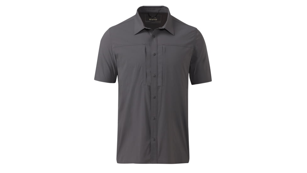 KUIU Intrepid Short Sleeves Hunting Shirt - Men's, Castle Rock, 3XL, Adult, Male, 7625512976542