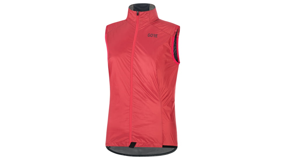 GOREWEAR Ambient Cycling Vest Womens in Hibiscus Pink/Black Large 12-14 Form fit Windproof 3D902974, 100735-AK99-42