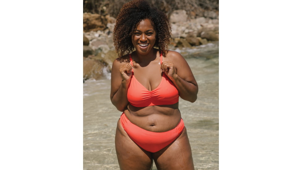 Body Glove Smoothies Drew Plus Size Bikini Top - Sunset 4833F3C9, 2X, Sunset, 39506128X-194-2X