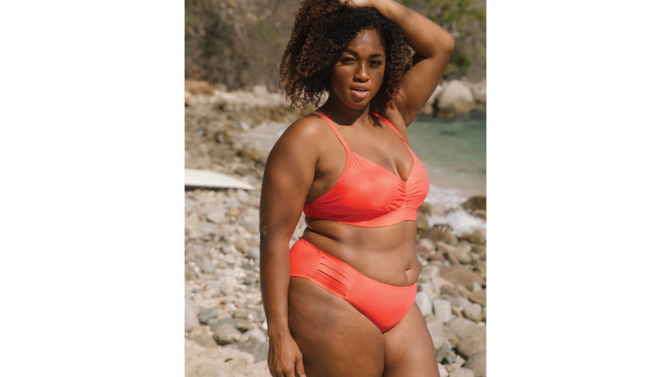 Body Glove Smoothies Retro Plus Size Bikini Top - Sunset 7F7CA040, 2X, Sunset, 39506253X-194-2X