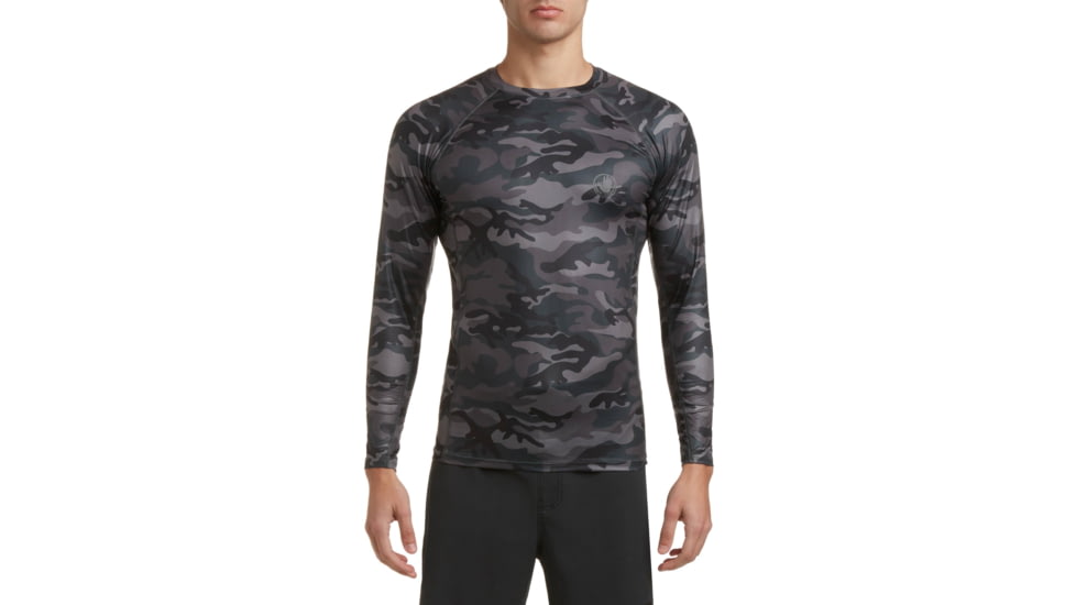 Body Glove Catalina UPF Long-Sleeve Sun Shirt - Black Camo FDFB99CC, L, Black, DT25222B1643C-BLK-L