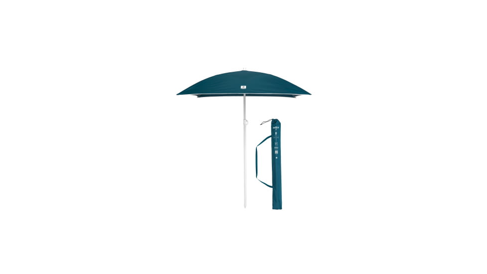 Decathlon Assurance Sports Square Beach Parasol Paruv 125 1.5 Petrol Tents Shade Shelters, Blue, 178x160 cm, 3583787423684