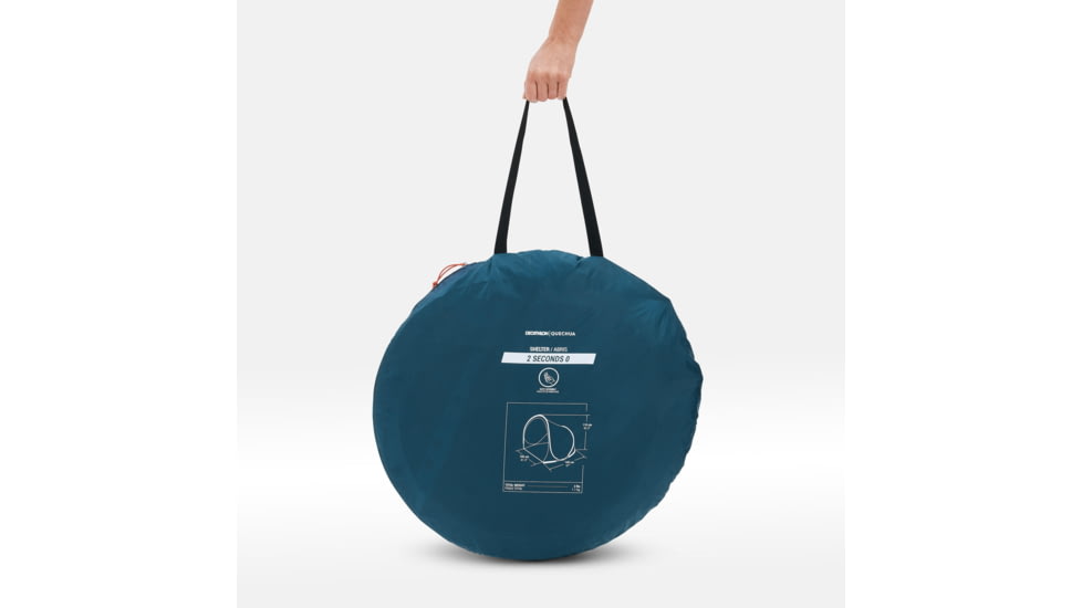 Decathlon Quechua 2 Second Pop Up Sun Shelter Tent, Blue, NS, 4006566