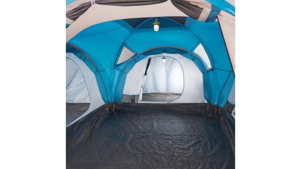 Decathlon Quechua Arpenaz Waterproof Family Camping Tent, 3 Rooms, Blue, 6 Person, 4006571
