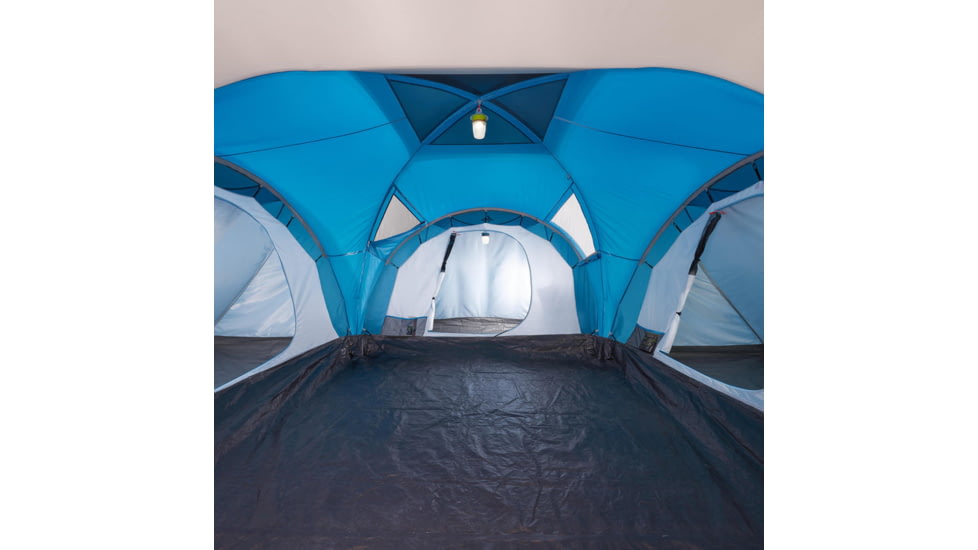 Decathlon Quechua Arpenaz Waterproof Family Camping Tent, 3 Rooms, Blue, 6 Person, 4006571