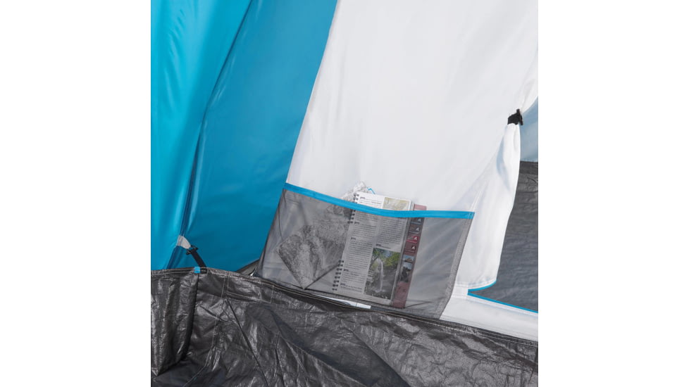 Decathlon Quechua Arpenaz Waterproof Family Camping Tent, 3 Rooms, Blue, 6 Person, 4006571