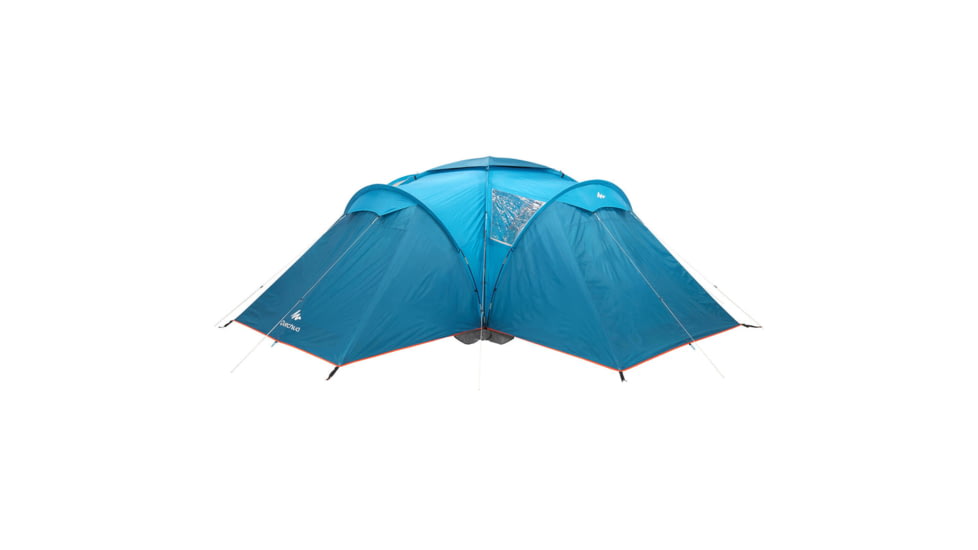 Decathlon Quechua Arpenaz Waterproof Family Camping Tent, 3 Rooms, Blue, 6 Person, 4006571