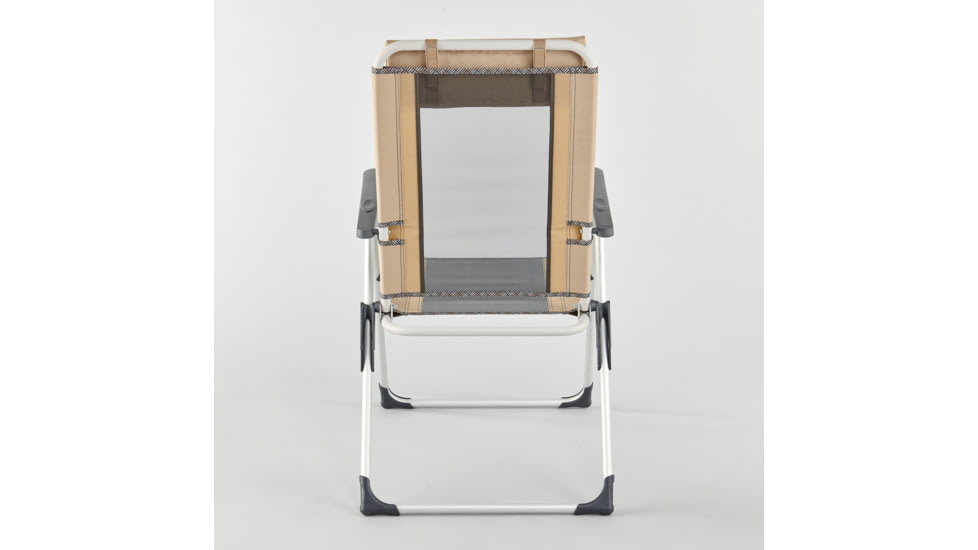 Decathlon Quechua Comfort Reclinable Folding Steel Camping Chair, Grey, NS, 4650022