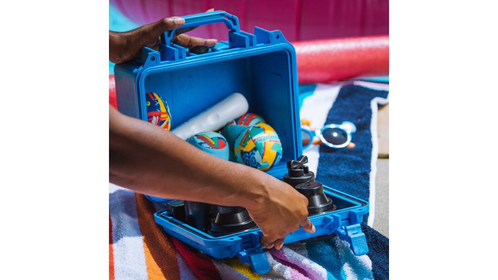 Demerbox DB1 Speakers, Roseau Blue, DB1-1150-BLU