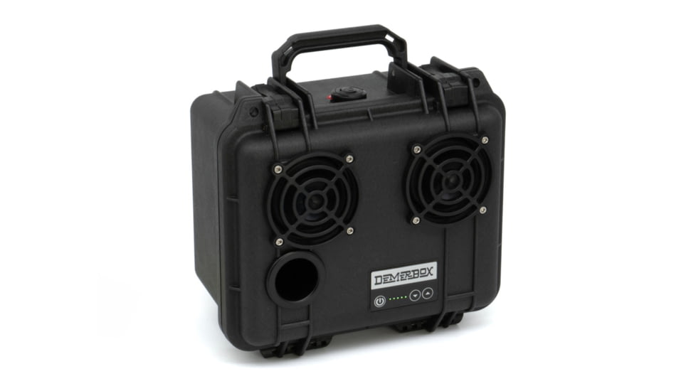 Demerbox DB2 Speakers, Barrow Black, DB2-1300-BLK