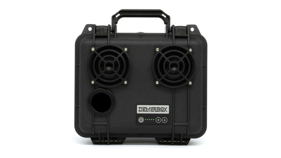Demerbox DB2 Speakers, Barrow Black, DB2-1300-BLK