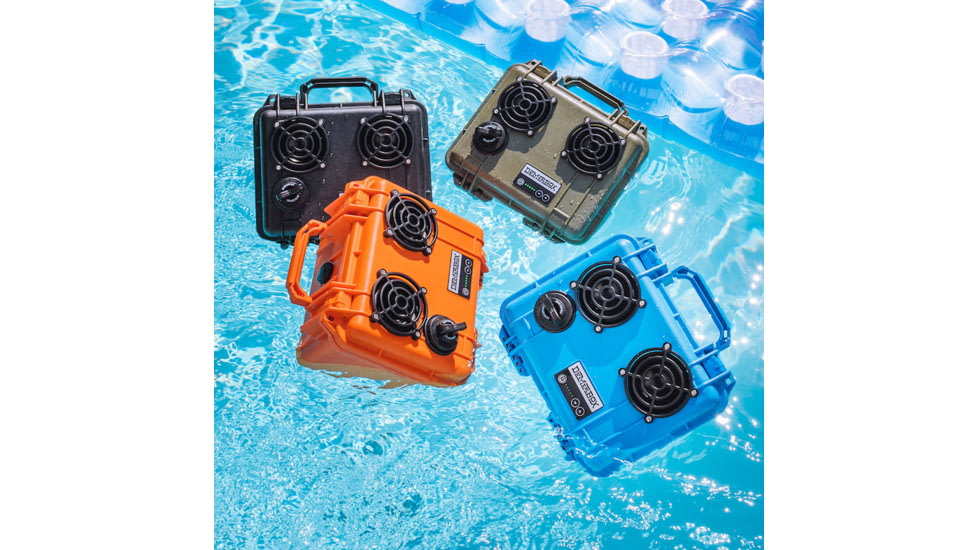 Demerbox DB2 Speakers, Haast Orange, DB2-1300-ORG